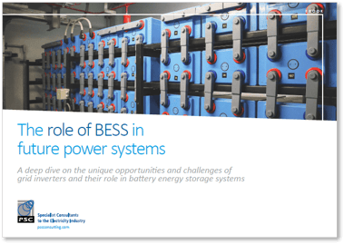 eBook cover for The role of BESS in future power systems