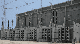 Yidu HVDC Converter Transformers and Thyristor Building