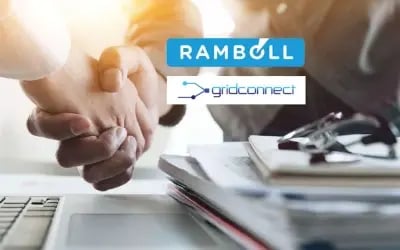 PSC and Ramboll representatives shaking hands