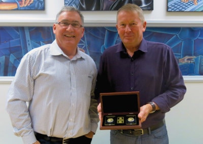 Mark Gilchrist celebrates 20 years of Excellent Service with PSC