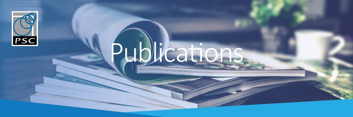 PSC-Publications-header PSC publications
