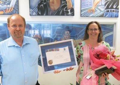 Tanya Edgar celebrates 10 years of Excellent Service with PSC